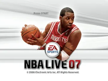 NBA Live 07 (USA) screen shot title